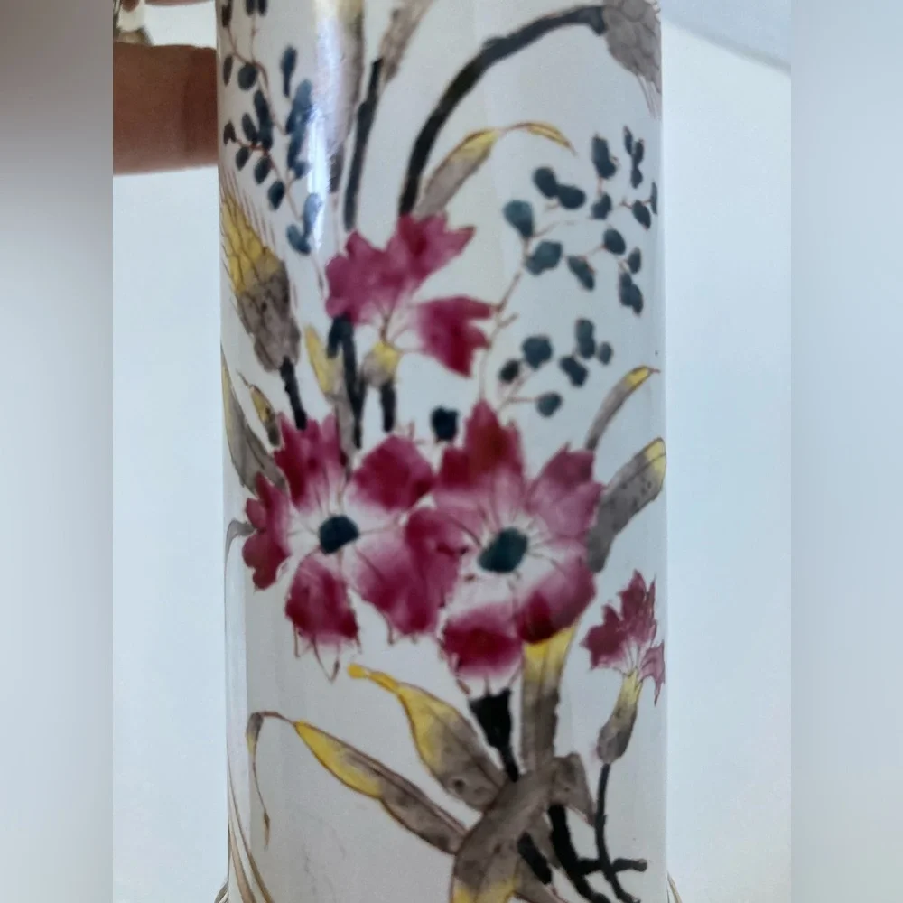 Accessory Accents Candleholder Handpainted